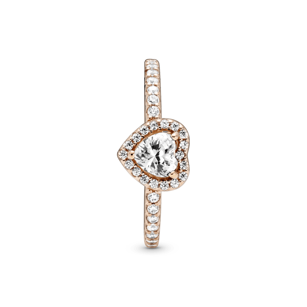 Anillo Corazón Brillante PLATA 925