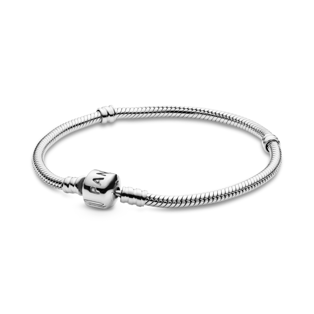 Brazalete Cadena de Serpiente con Broche