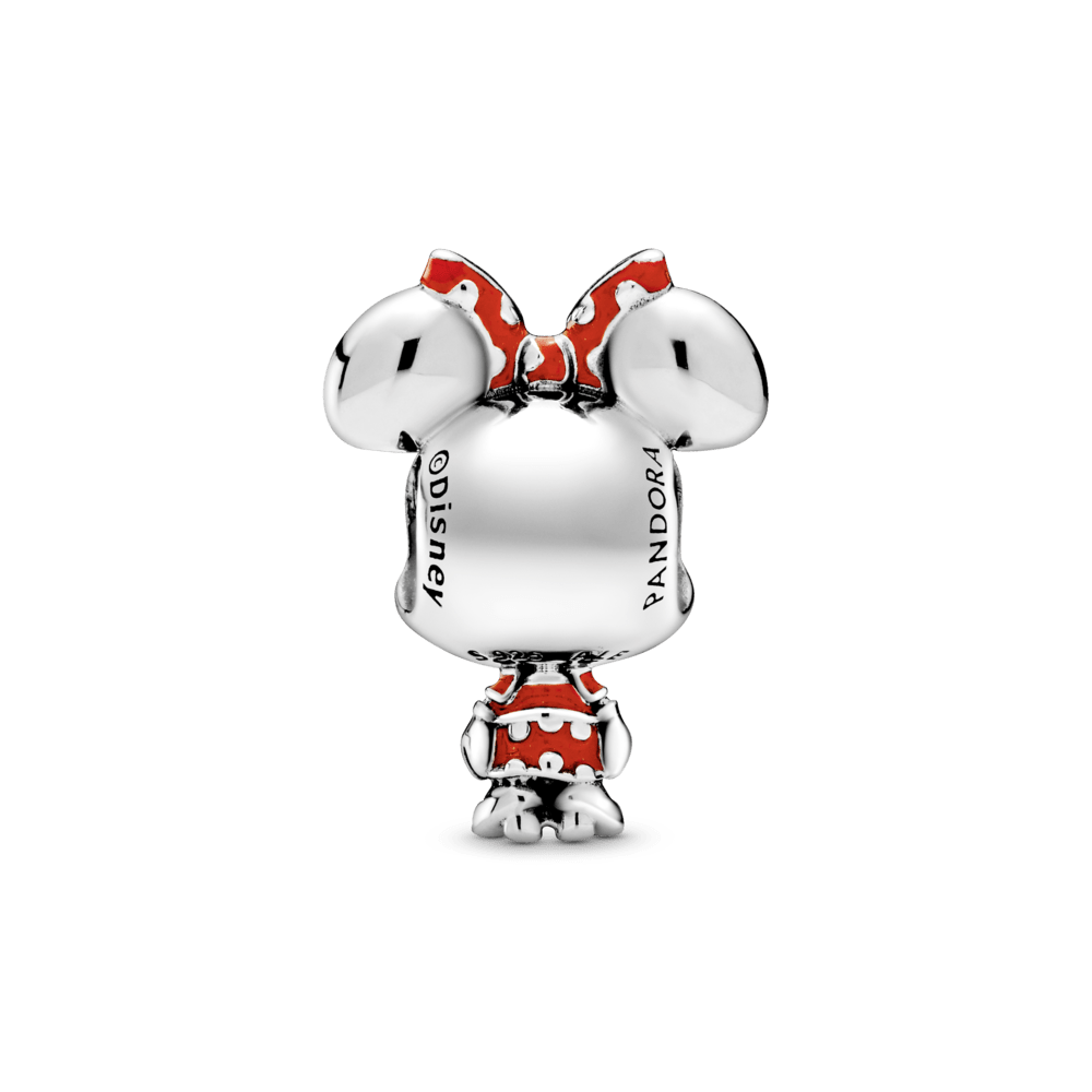 Charm Vestido de Lunares y Moño de Minnie Mouse de Disney