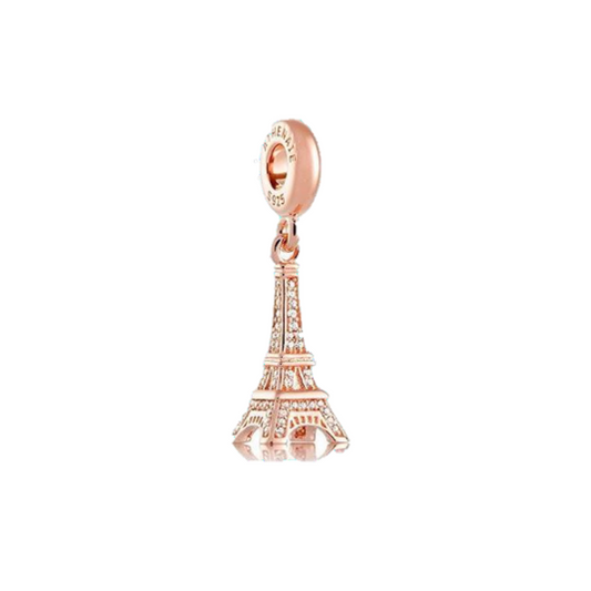 Charm Torre Eiffel Oro Rosa
