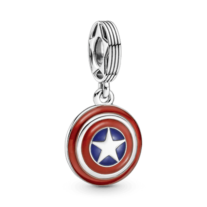 Charm Escudo del Capitán América de Marvel
