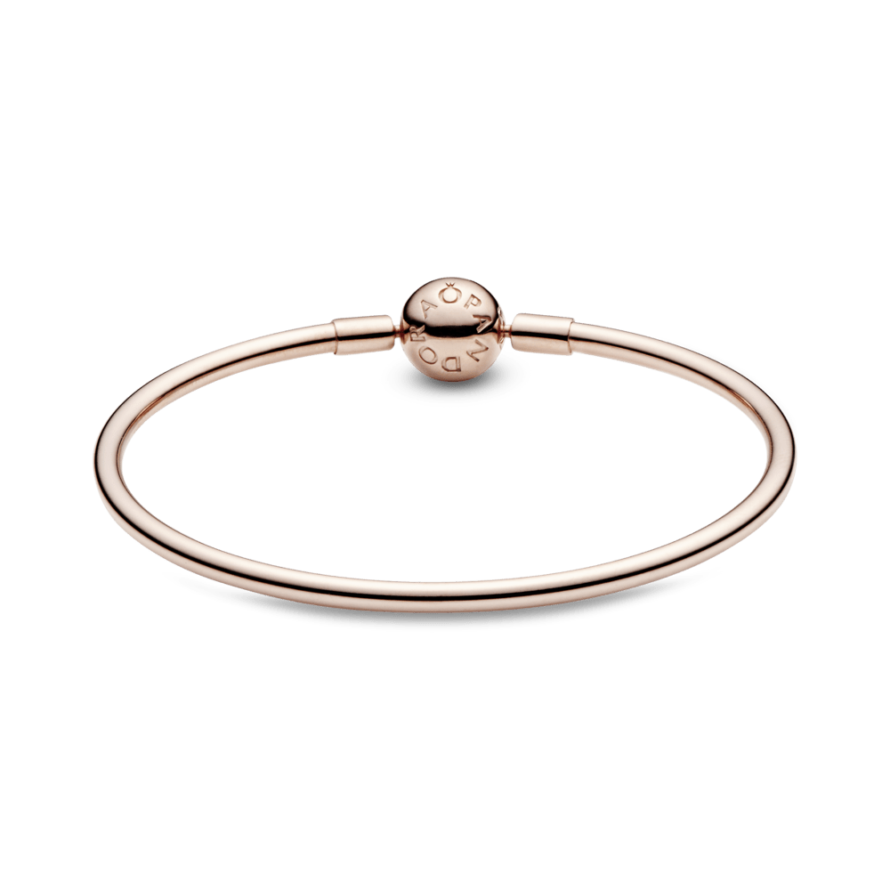 Brazalete Rígido Pandora Moments en Recubrimiento Rosa