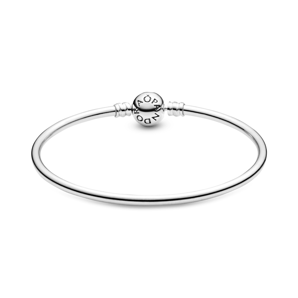 Brazalete Rígido Plateado
