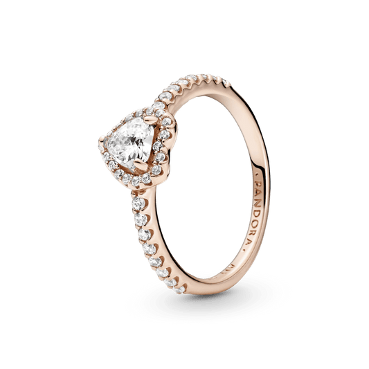 Anillo Corazón Brillante PLATA 925