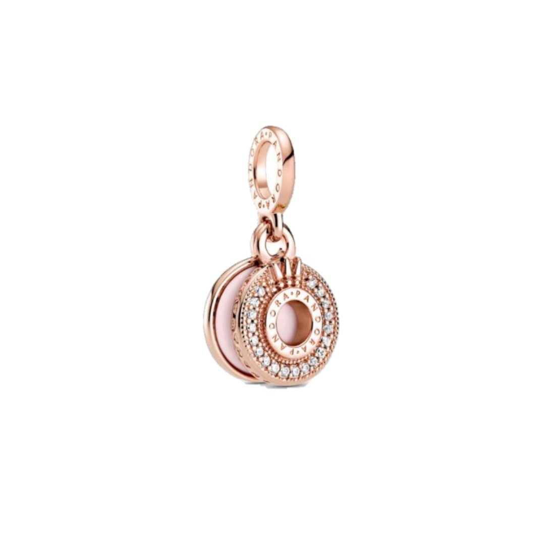 Charm Logo Oro Rosa