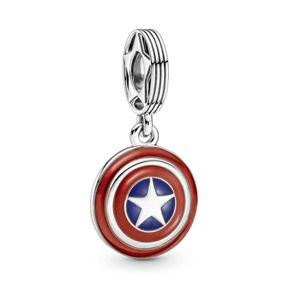 Charm Escudo del Capitán América de Marvel