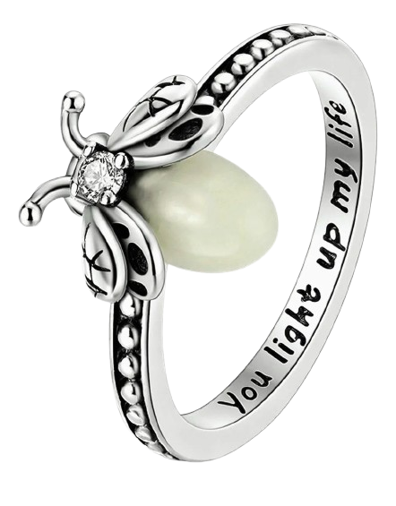 Anillo Luciérnaga pandora Plata 925