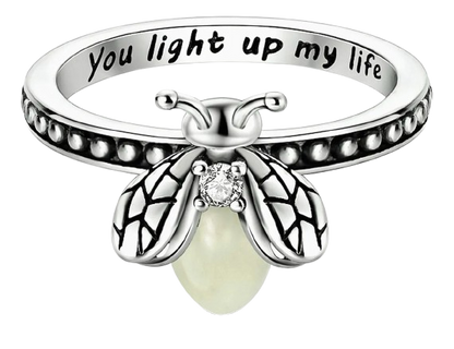 Anillo Luciérnaga pandora Plata 925