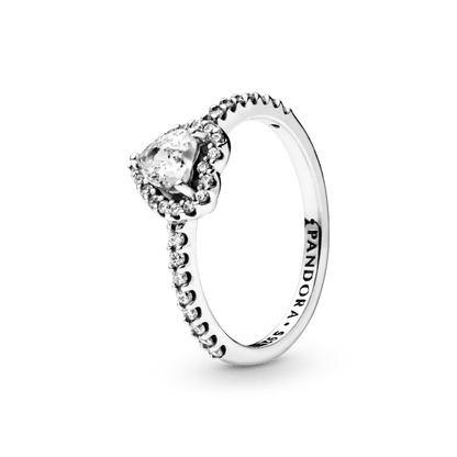 Anillo Corazón Brillante PLATA 925