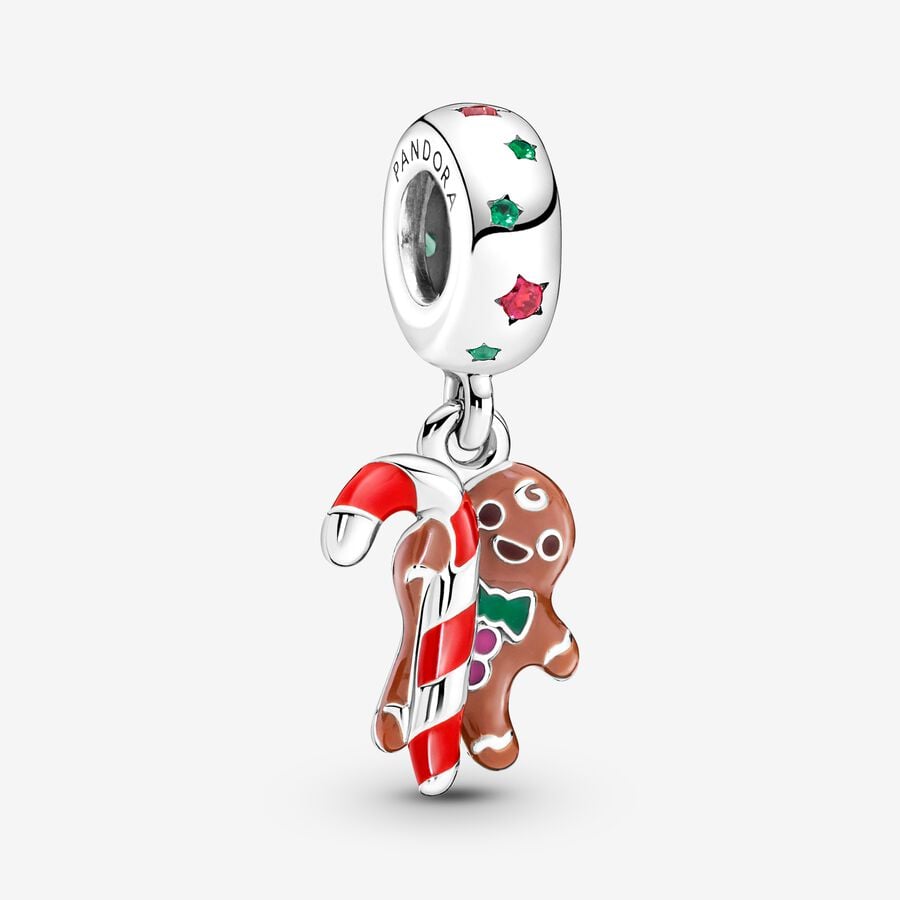 Charm Colgante Hombre de Jengibre Navidad